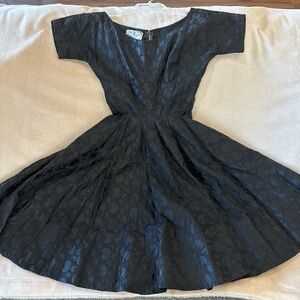 Vintage Fit & Flare Dress By Anne Fogarty